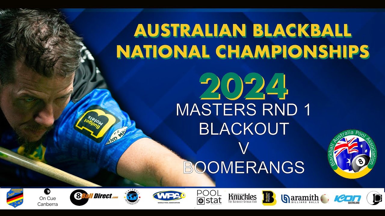 Australian Blackball National Championships 2024 Masters Rnd 1